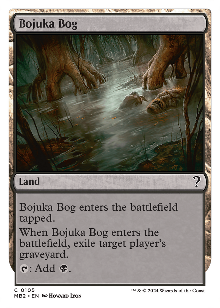 Bojuka Bog (White Border) [Mystery Booster 2] | Good Games North
