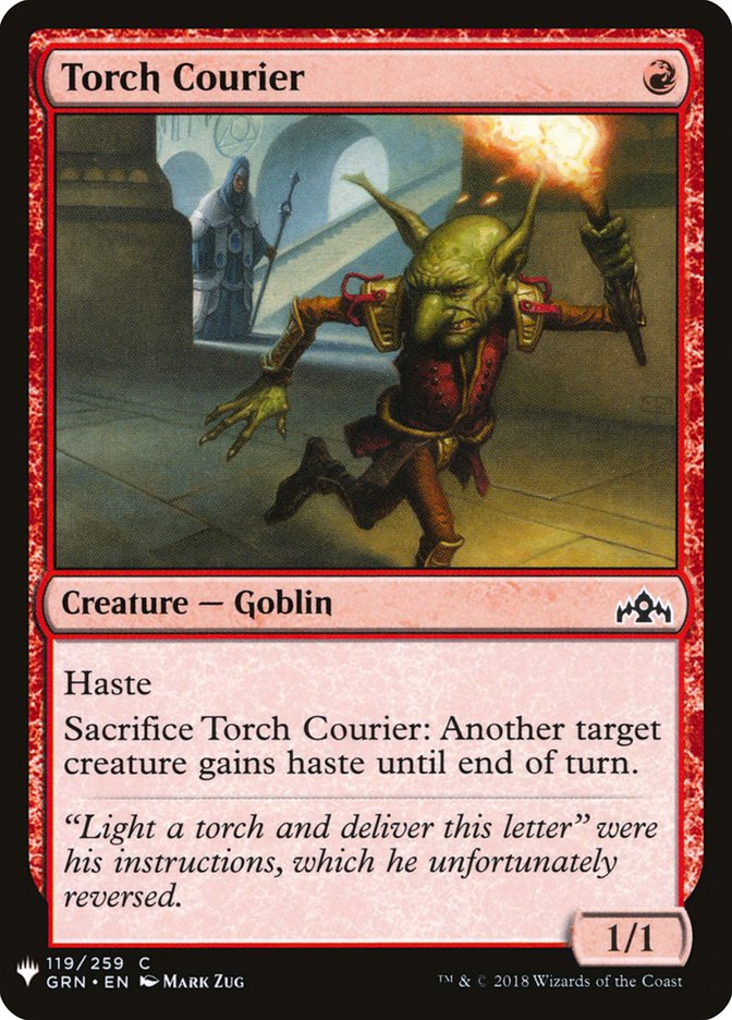 Torch Courier [Mystery Booster] | Good Games North