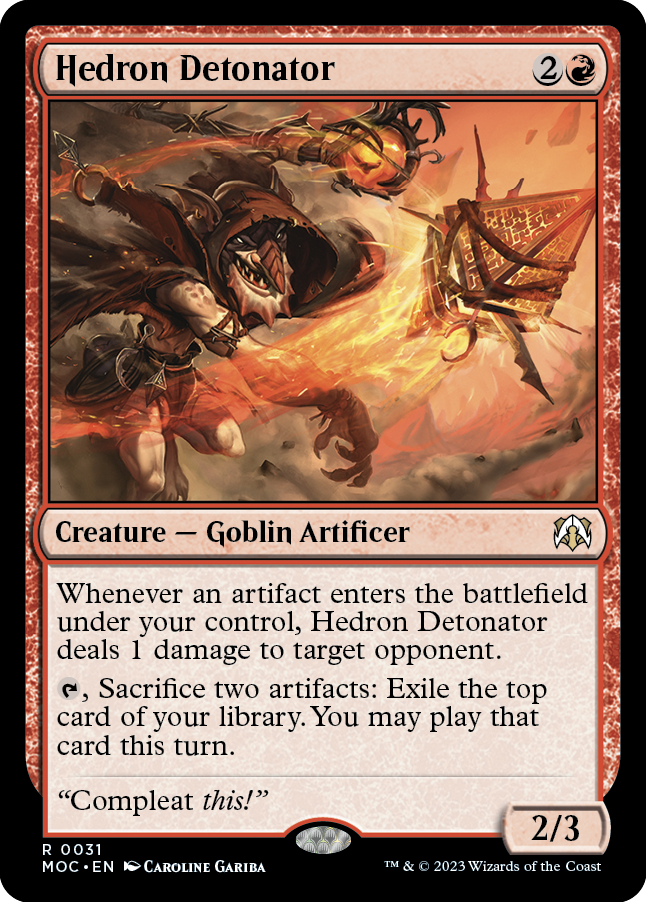 Hedron Detonator [March of the Machine Commander] | Good Games North