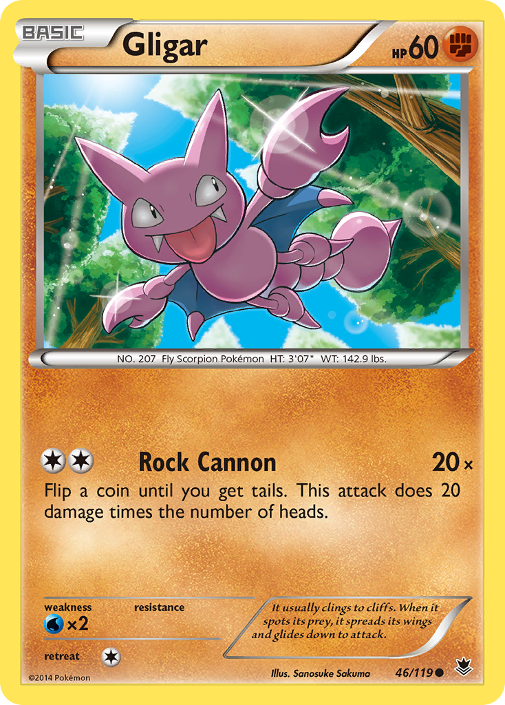 Gligar (46/119) [XY: Phantom Forces] | Good Games North