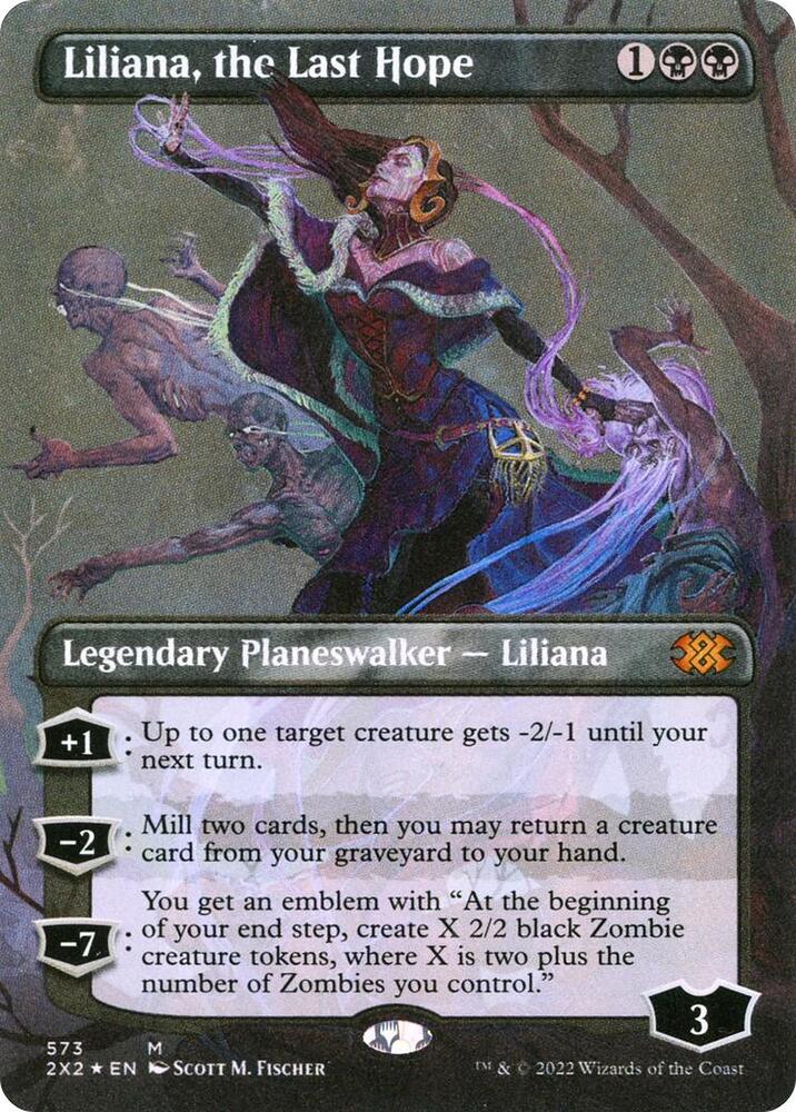 Liliana the Last Hope Textured Foil (Double Masters 2022)  - Foil | Good Games North