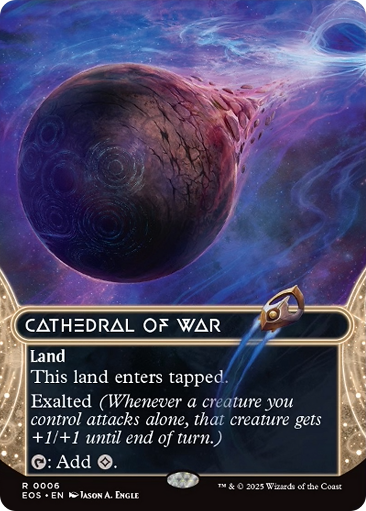 Cathedral of War (0006) (Borderless) [Edge of Eternities: Stellar Sights] | Good Games North