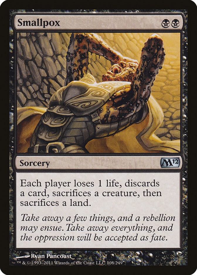 Smallpox 108/249 (Magic 2012 (M12))  - Foil | Good Games North