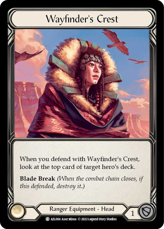 Wayfinder's Crest [AZL004] (Outsiders Azalea Blitz Deck) | Good Games North