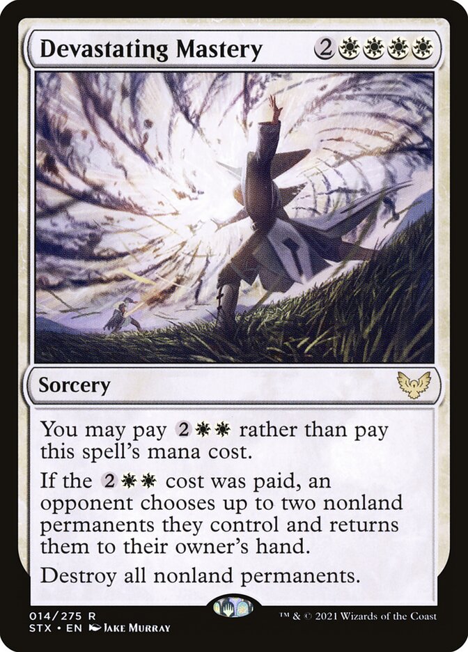 Devastating Mastery 14/275 (Strixhaven: School of Mages)  - Foil | Good Games North