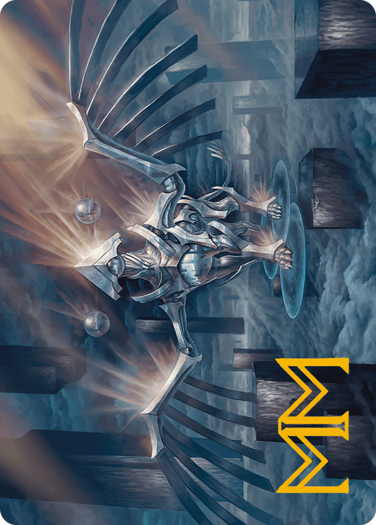 Sphinx of the Revelation Art Card (Gold-Stamped Signature) [Modern Horizons 3 Art Series] | Good Games North