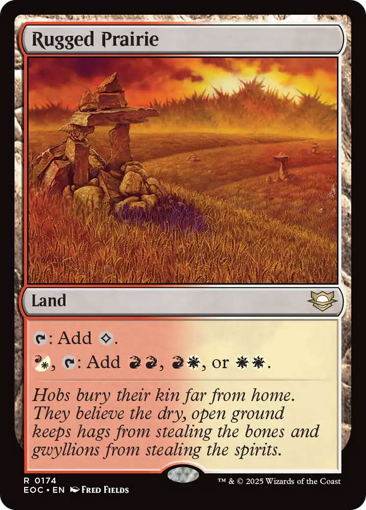 Rugged Prairie [Edge of Eternities Commander] | Good Games North