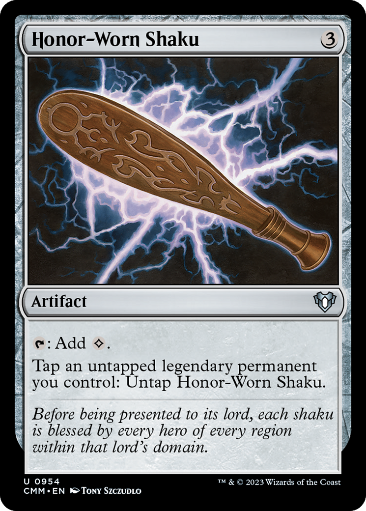 Honor-Worn Shaku [Commander Masters] | Good Games North