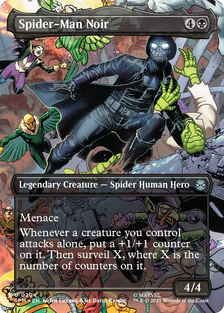 Spider-Man Noir (Borderless) [Marvel's Spider-Man] | Good Games North