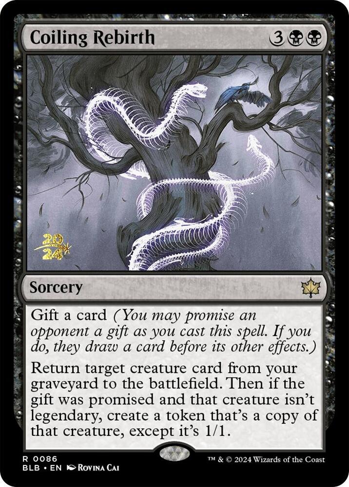 Coiling Rebirth (Prerelease Cards)  - Foil | Good Games North