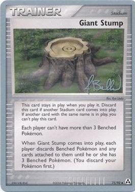 Giant Stump (75/92) (Eeveelutions - Jimmy Ballard) [World Championships 2006] | Good Games North