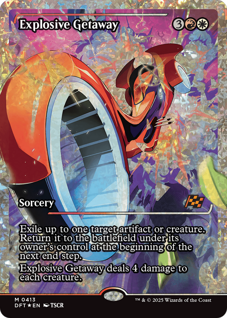 Explosive Getaway (Promo Pack) [Aetherdrift Promos] | Good Games North