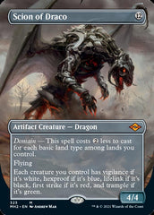 Scion of Draco (Borderless Alternate Art) [Modern Horizons 2] | Good Games North