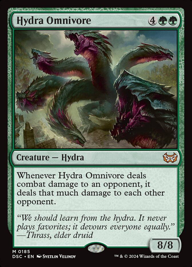 Hydra Omnivore 185 (Commander: Duskmourn: House of Horror)  | Good Games North