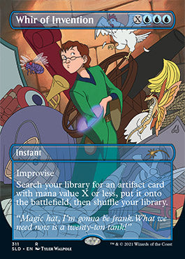 Whir of Invention (Borderless) [Secret Lair Drop Series] | Good Games North