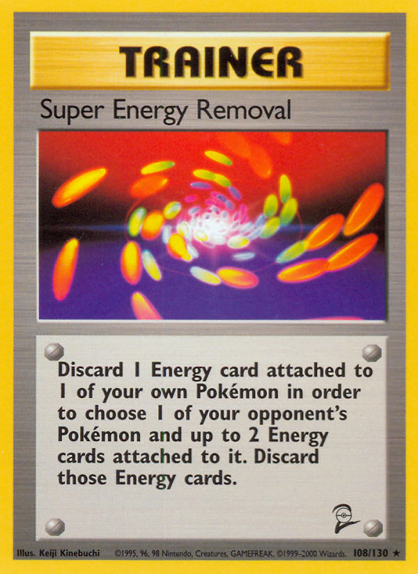 Super Energy Removal (108/130) [Base Set 2] | Good Games North