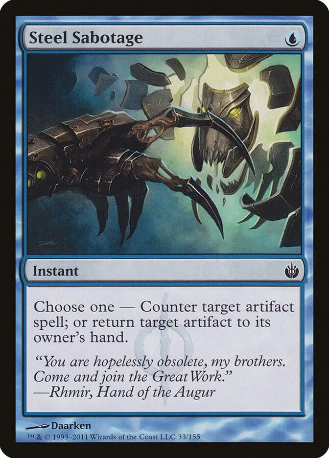 Steel Sabotage (Mirrodin Besieged)  - undefined | Good Games North