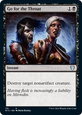 Go for the Throat (Commander: Innistrad: Midnight Hunt)  | Good Games North