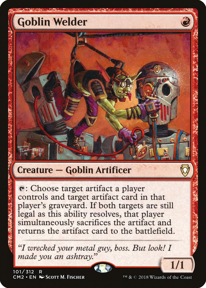 Goblin Welder (Commander Anthology Volume II)  | Good Games North