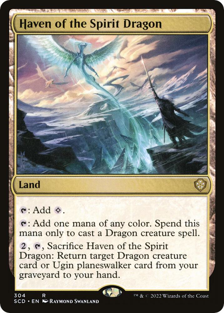 Haven of the Spirit Dragon 304/352 (Starter Commander Decks)  | Good Games North