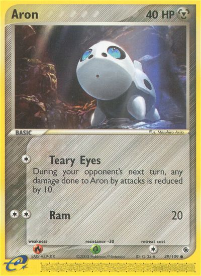 Aron (49/109) [EX: Ruby & Sapphire] | Good Games North