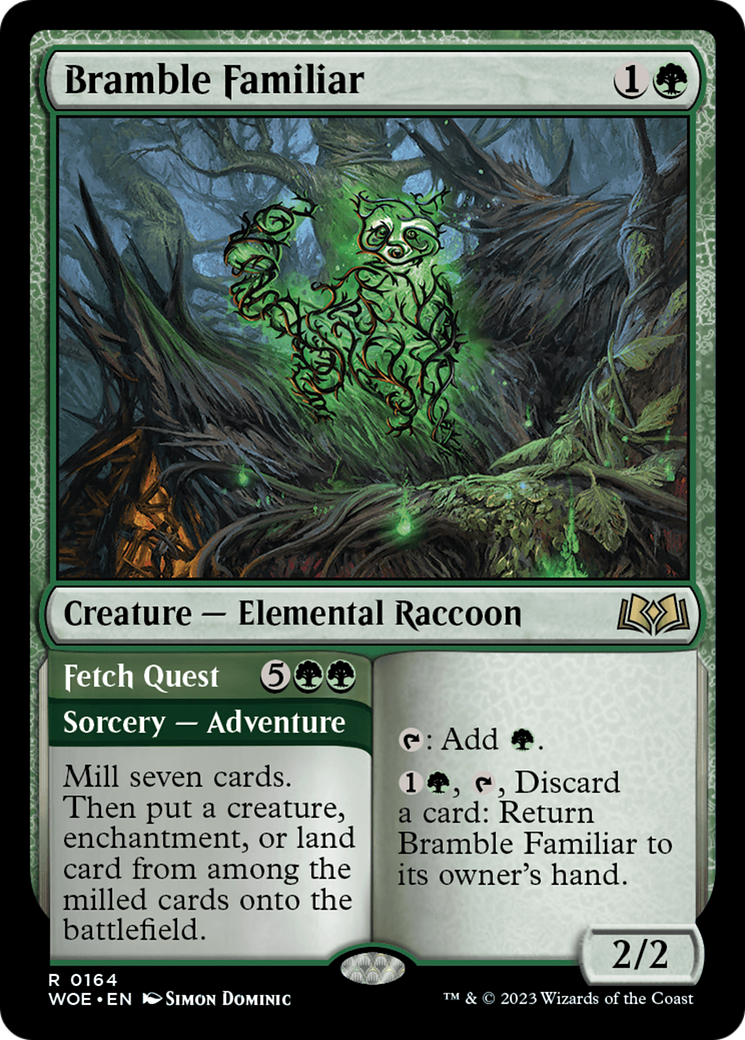 Bramble Familiar // Fetch Quest [Wilds of Eldraine] | Good Games North