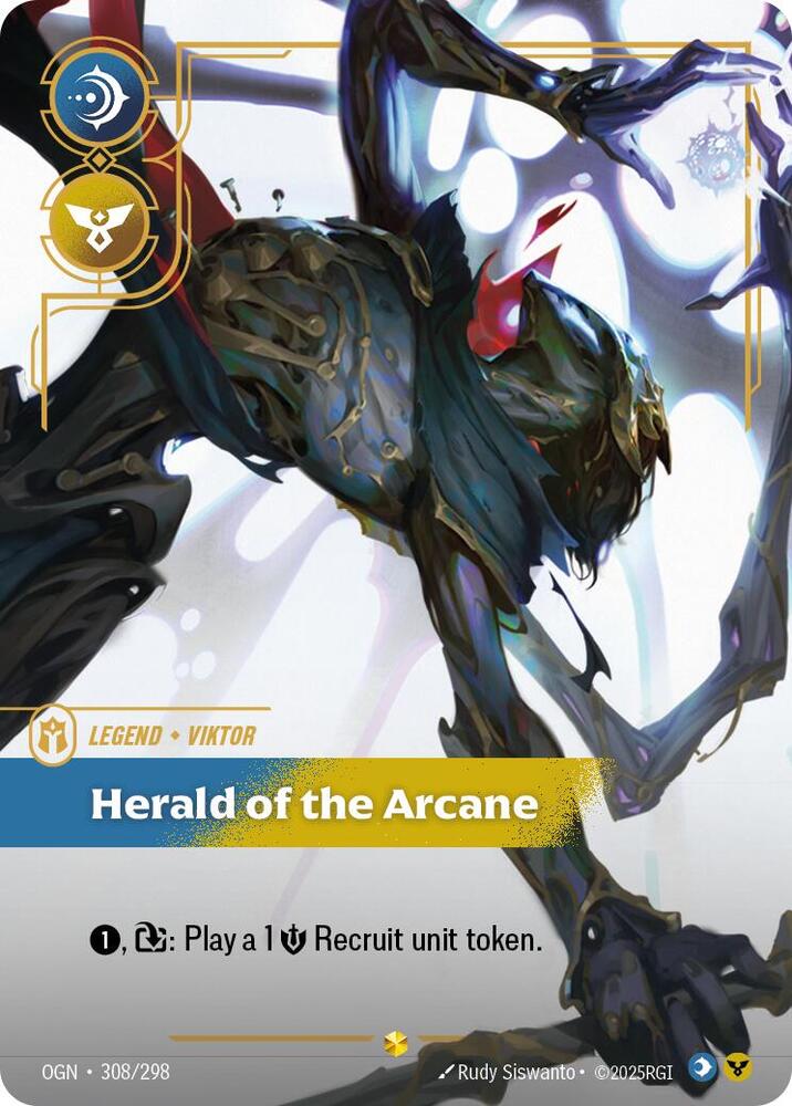 Viktor Herald of the Arcane Overnumbered (Origins)  - Foil | Good Games North