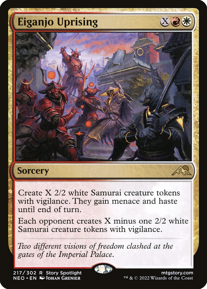 Eiganjo Uprising (Kamigawa: Neon Dynasty)  | Good Games North