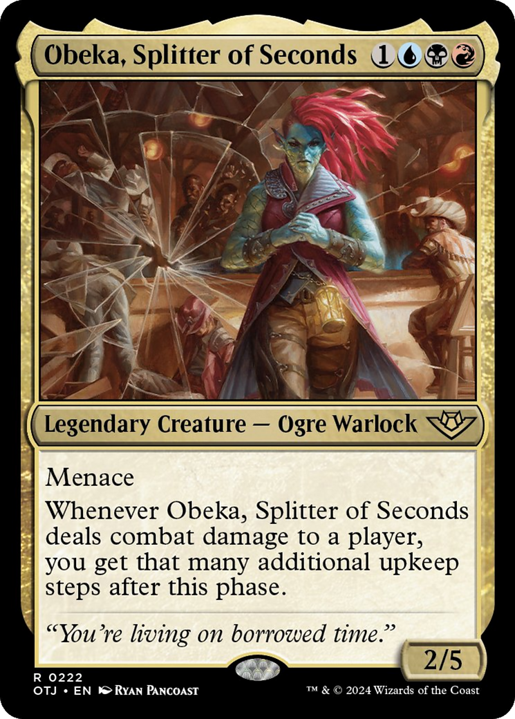 Obeka, Splitter of Seconds [Outlaws of Thunder Junction] | Good Games North