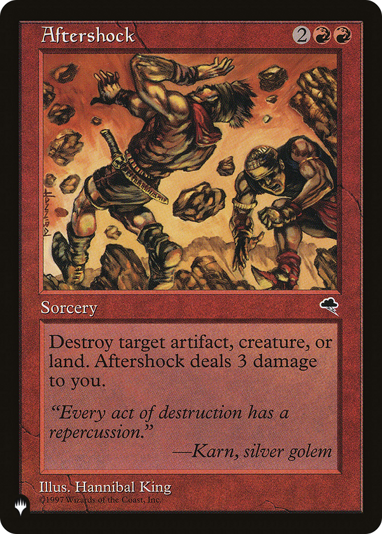 Aftershock [The List] | Good Games North
