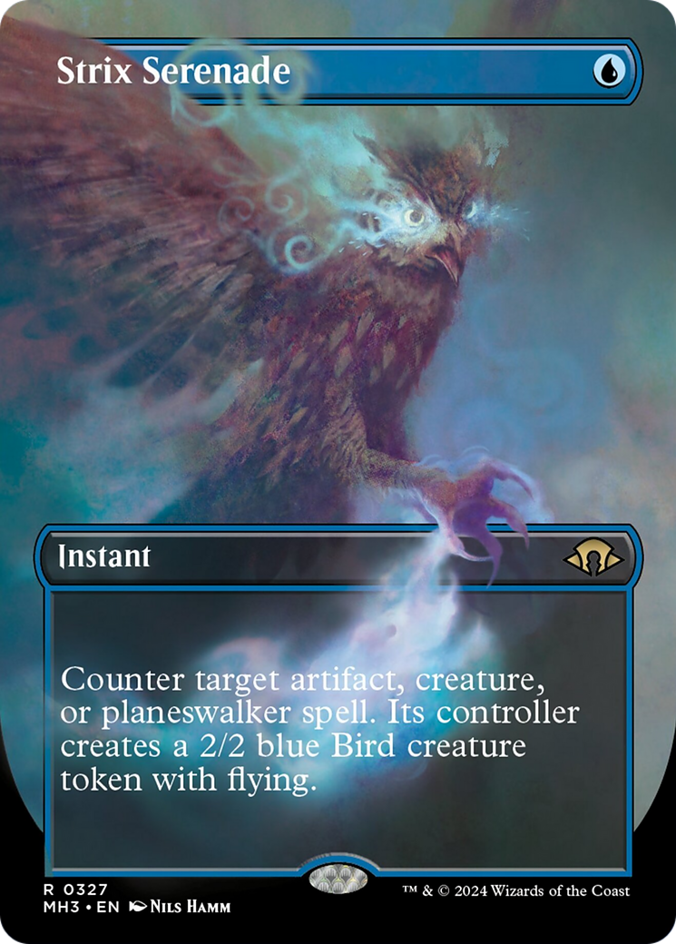 Strix Serenade (Borderless) [Modern Horizons 3] | Good Games North