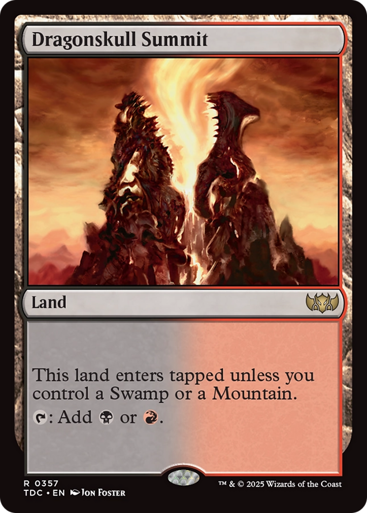Dragonskull Summit [Tarkir: Dragonstorm Commander] | Good Games North