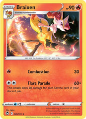 Braixen (026/195) [Sword & Shield: Silver Tempest] | Good Games North