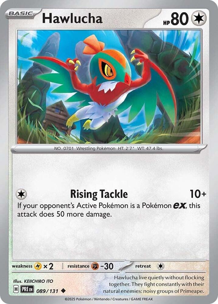 Hawlucha (089/131) [Scarlet & Violet: Prismatic Evolutions] | Good Games North