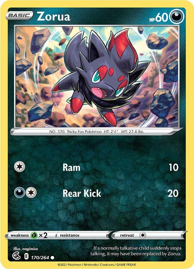 Zorua (170/264) [Sword & Shield: Fusion Strike] | Good Games North