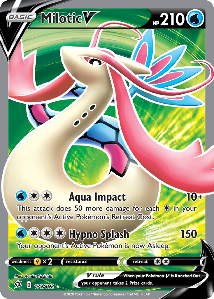 Milotic V (179/192) [Sword & Shield: Rebel Clash] | Good Games North