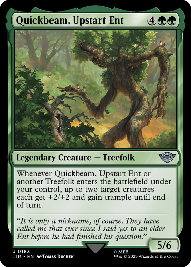 Quickbeam, Upstart Ent [The Lord of the Rings: Tales of Middle-Earth] | Good Games North