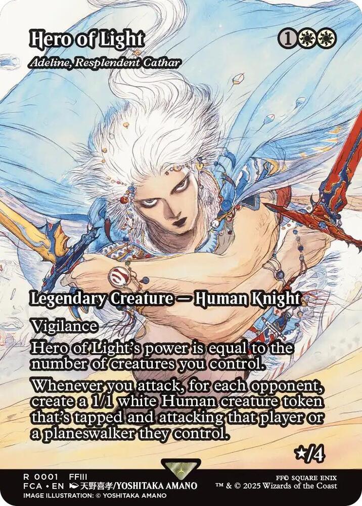 Hero of Light - Adeline, Resplendent Cathar 1/64 (FINAL FANTASY: Through the Ages)  - Showcase | Good Games North