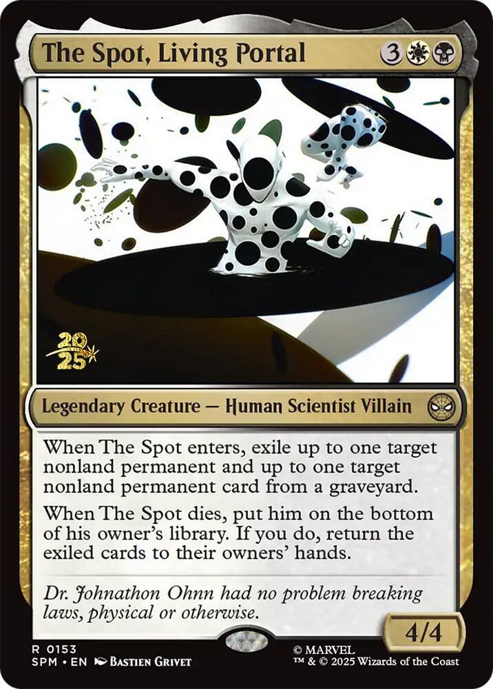 The Spot Living Portal 153 (Prerelease Cards)  - Foil | Good Games North