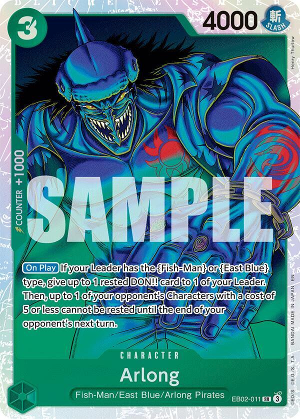 Arlong EB02-011 (Extra Booster: Anime 25th Collection)  - Foil | Good Games North