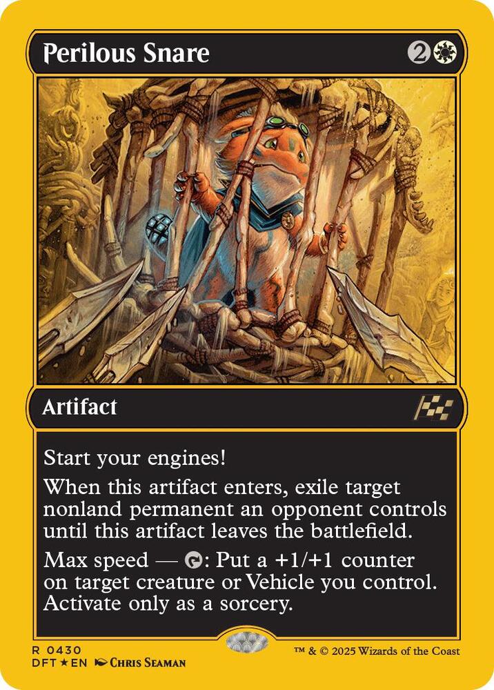 Perilous Snare 430/291 (Aetherdrift)  - First-Place Foil | Good Games North