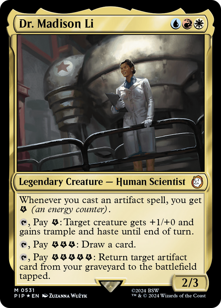 Dr. Madison Li (Surge Foil) [Fallout] | Good Games North