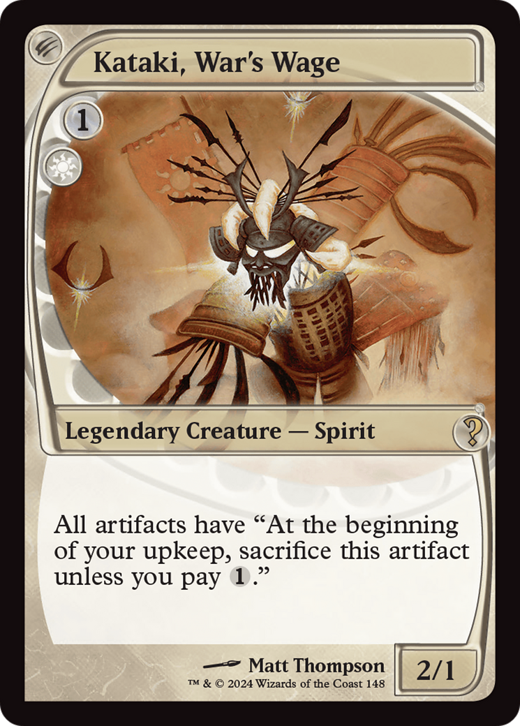 Kataki, War's Wage (Future Sight) [Mystery Booster 2] | Good Games North