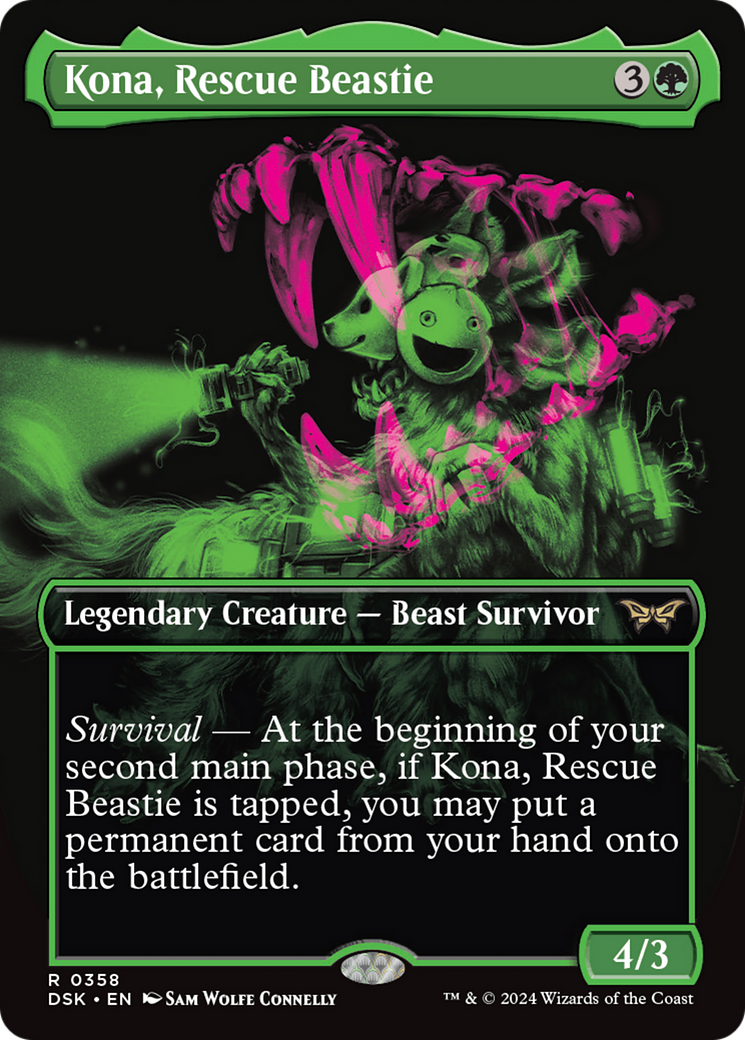 Kona, Rescue Beastie (Showcase) [Duskmourn: House of Horror] | Good Games North