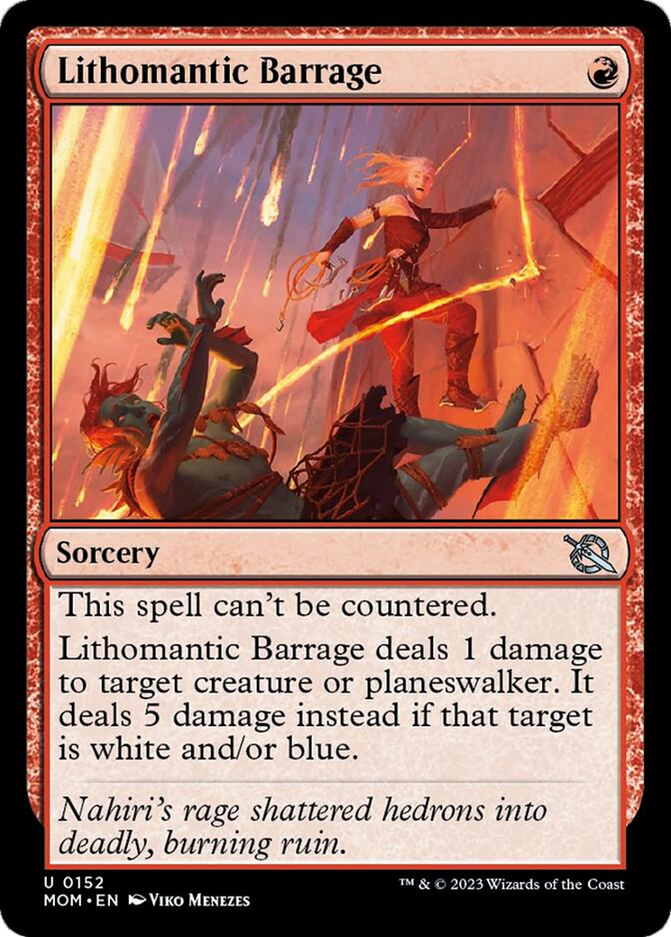 Lithomantic Barrage [March of the Machine] | Good Games North