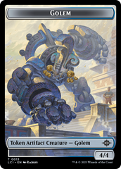 Gnome // Golem Double-Sided Token [The Lost Caverns of Ixalan Tokens] | Good Games North