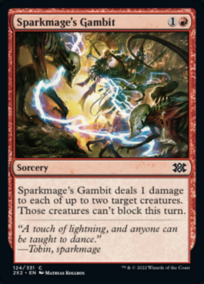 Sparkmage's Gambit [Double Masters 2022] | Good Games North