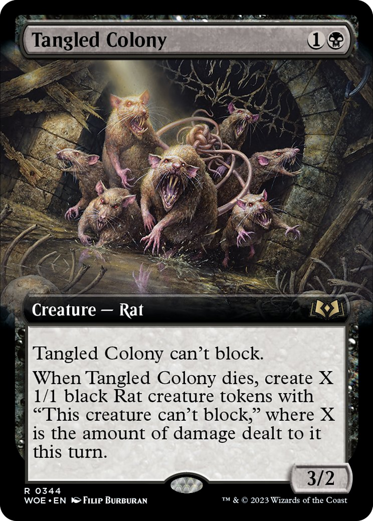 Tangled Colony (Extended Art) [Wilds of Eldraine] | Good Games North