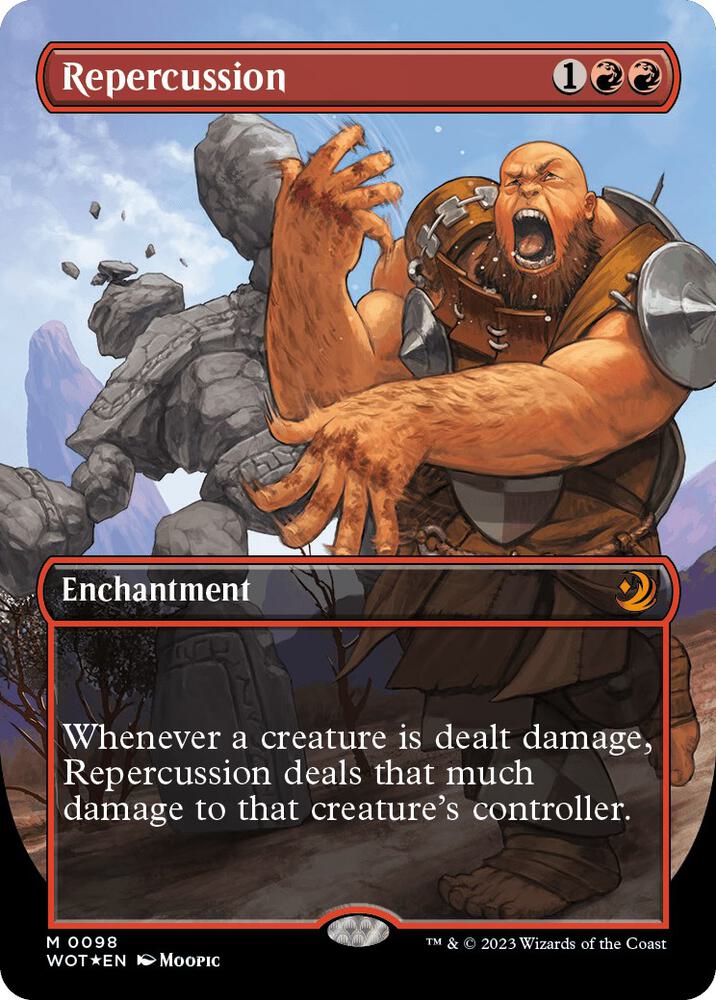 Repercussion 98/0 (Wilds of Eldraine: Enchanting Tales)  - Confetti Foil | Good Games North
