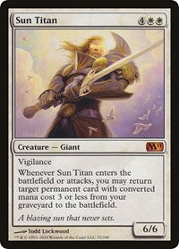 Sun Titan (M11) [Oversize Cards] | Good Games North